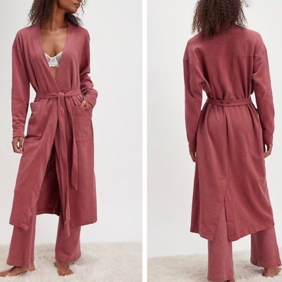 Free People Other - FREE PEOPLE BEACH | L | Intimately Babe I'm Yours Maxi Cardi Robe Dried Current